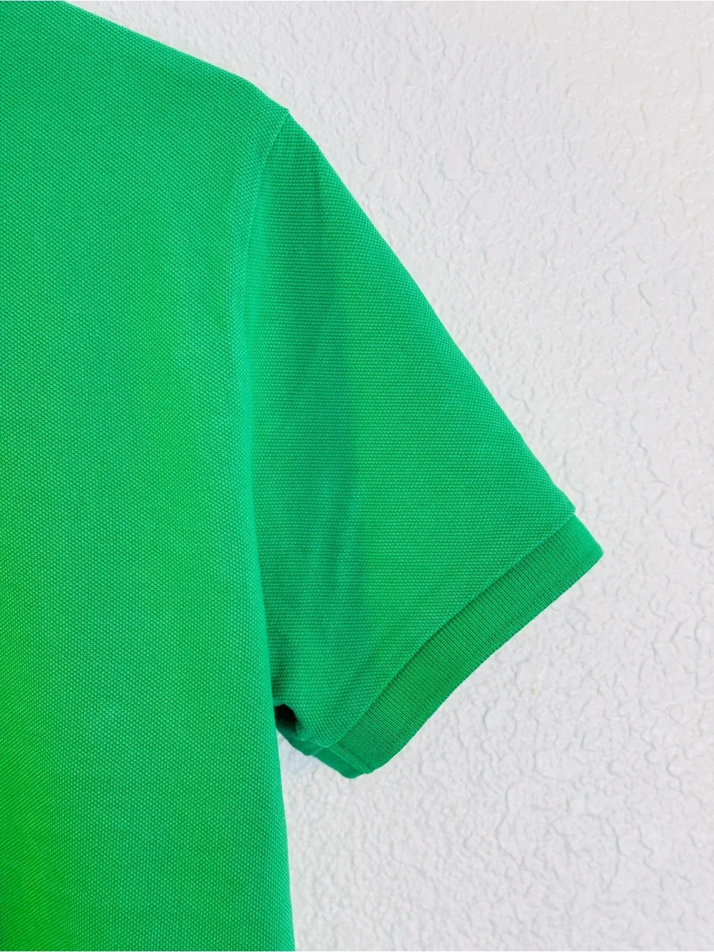 Polo by Ralph Lauren Men's Green Slim Fit Small Polo Shirt
